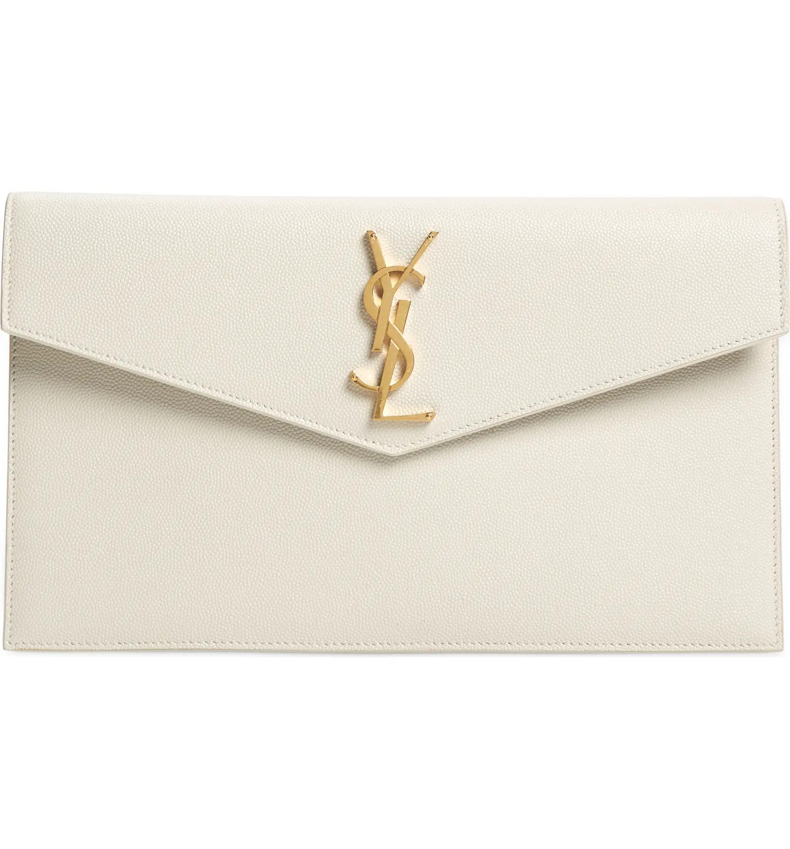 Uptown Calfskin Leather Envelope Clutch | Nordstrom