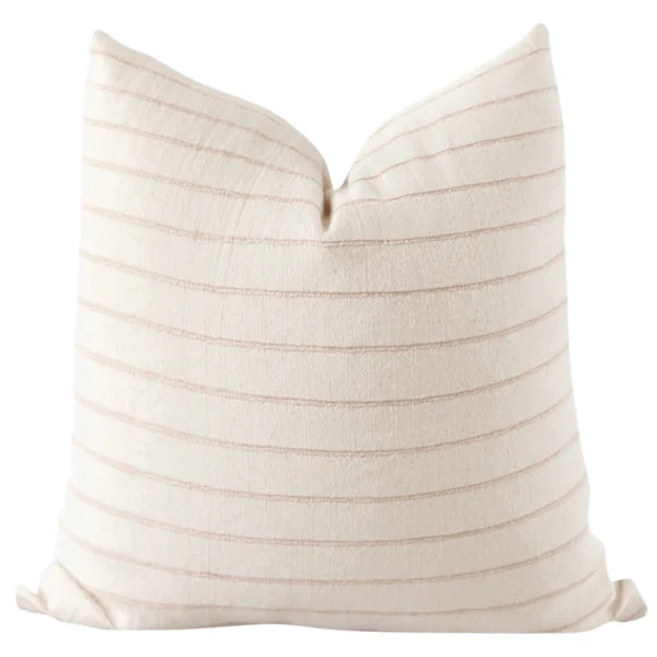 Hanson Stripe Pillow Cover | Laurel & Blush