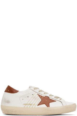 Golden Goose - SSENSE Exclusive White Super-Star Sneakers | SSENSE