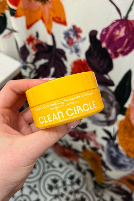 Clean Circle Brightening Eye Mask 

#LTKfindsunder50 #LTKbeauty