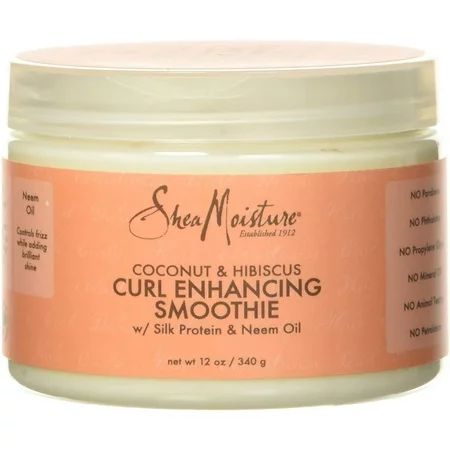 Shea Moisture Curl Enhancing Smoothie Coconut & Hibiscus 12 oz (Pack of 2) | Walmart (US)