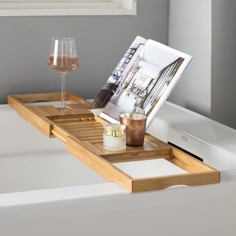 Bamboo Bath Caddy | Wayfair North America