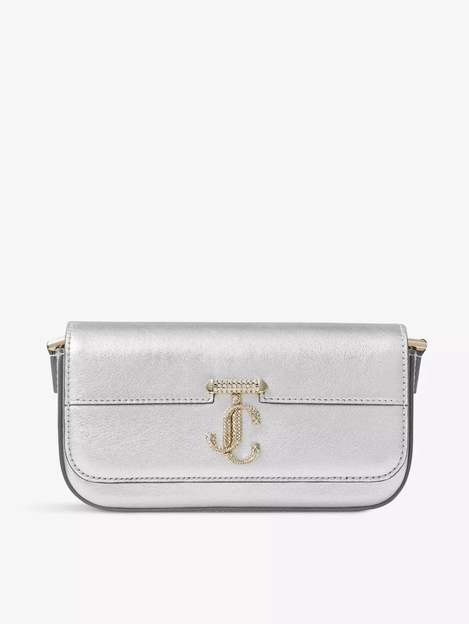 Avenue mini metallic leather shoulder bag | Selfridges