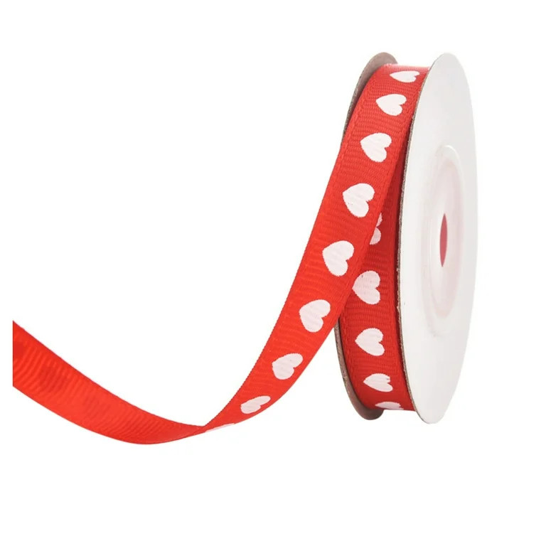 Frehsky home decor Hearts Ribbon - Valentine's Day Mother's Day Satin Ribbon, Heart Ribbons For G... | Walmart (US)