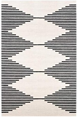 Poly and Bark Mekko 6'x9' Area Rug, 6' x 9', Mist White | Amazon (US)