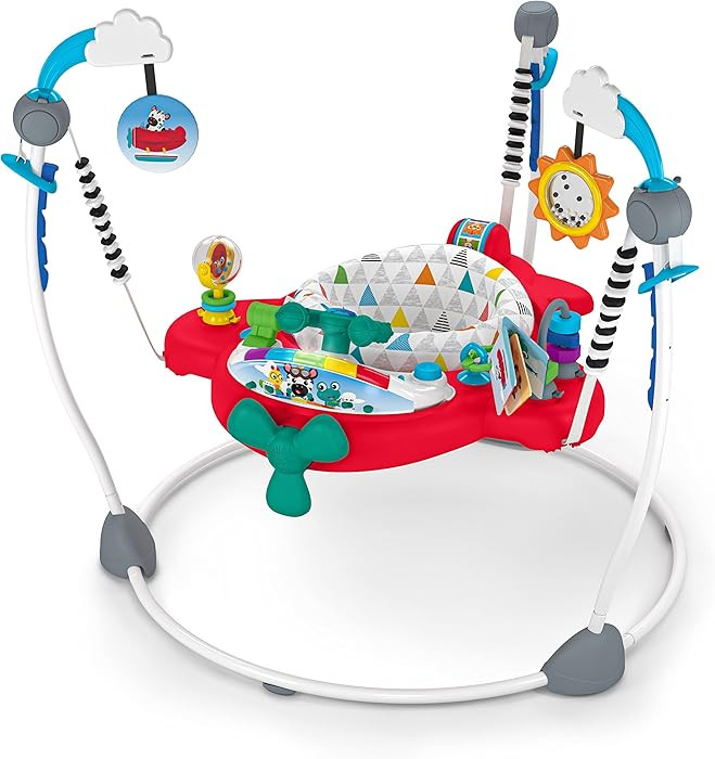 Baby Einstein Ocean Explorers Airplane Adventure 2-in-1 Interactive Baby Jumper Activity Center w... | Amazon (US)