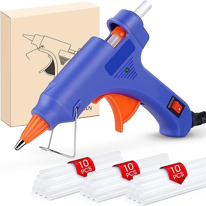 Assark Glue Gun, Mini Hot Glue Gun Kit with 30 Glue Sticks for School Crafts DIY Arts Quick Home ... | Amazon (US)