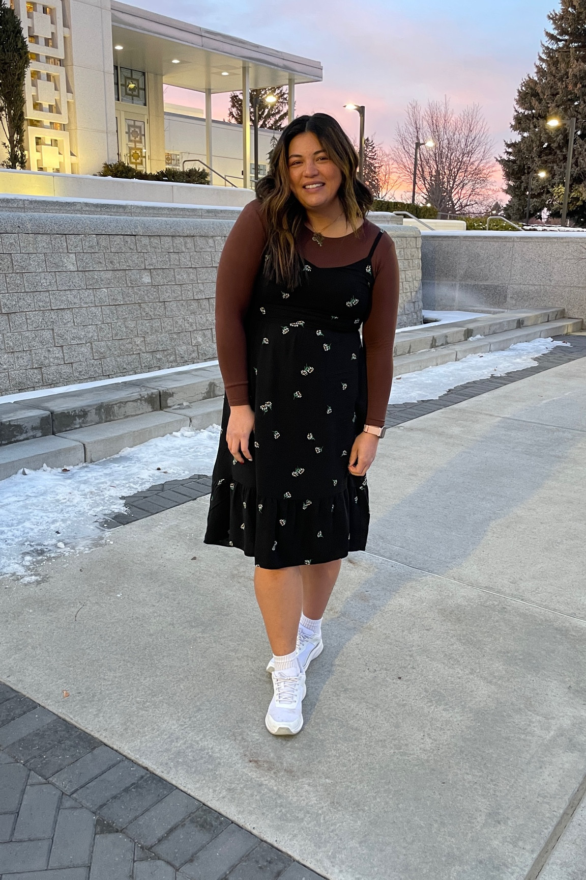 Styling my half tee at the temple 🤍✨ 

#LTKSaleAlert #LTKGiftGuide #LTKStyleTip