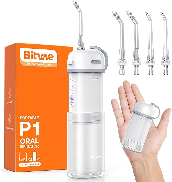 Bitvae Water Flosser for Teeth, Portable Mini Water Flosser, Cordless Water Teeth Cleaner Picks w... | Amazon (US)