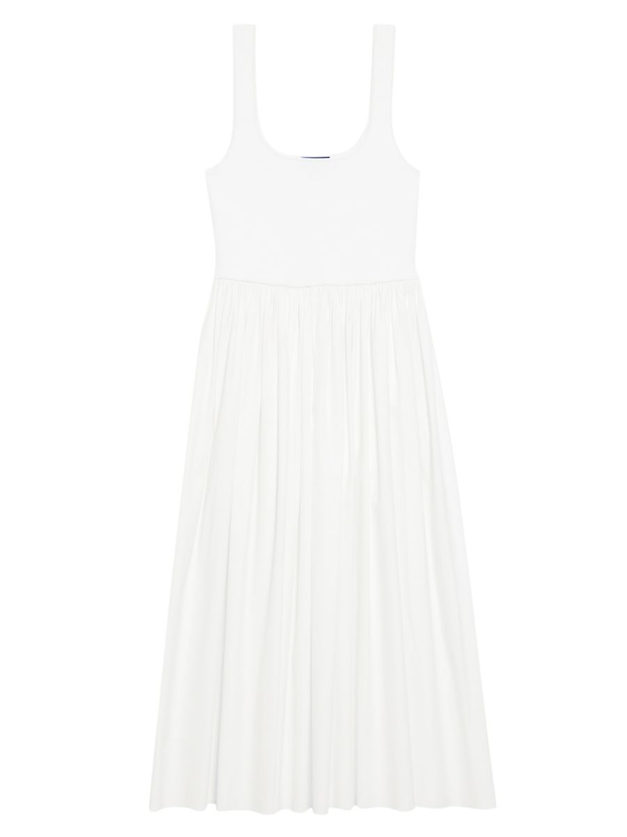 Sleeveless Fit & Flare Midi-Dress | Saks Fifth Avenue