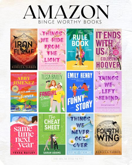 Binge worthy books from Amazon


Amazon  amazon finds  amazon favorites  books  best books  amazon books  the recruiter mom  best books from amazon  

#LTKfindsunder50 #LTKfindsunder100