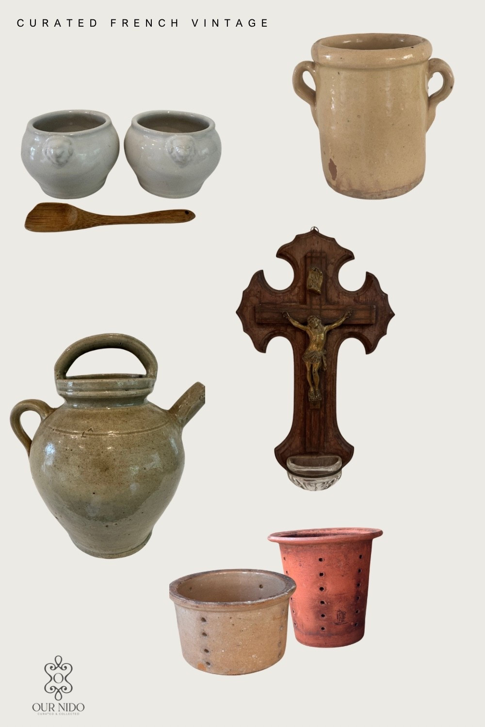 French stoneware + devotional objects I’m always drawn to.
Honest materials, timeworn finishes, and forms that feel as relevant now as they did a century ago.

Quiet luxury, the old-world way.


#LTKHome