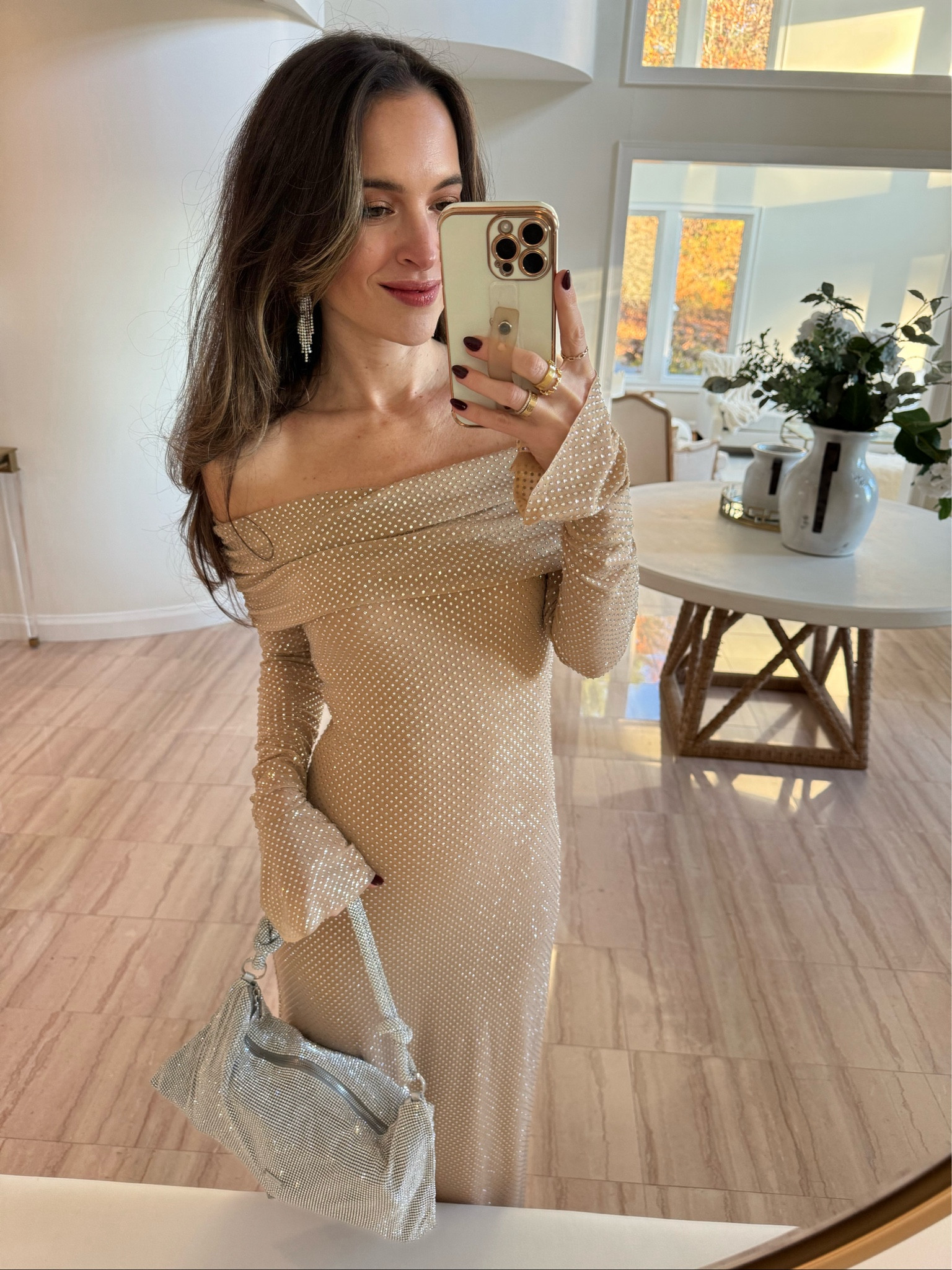 Gala black tie outfit. Wearing XS in this dress, it runs true to size  

#LTKStyleTip #LTKHoliday