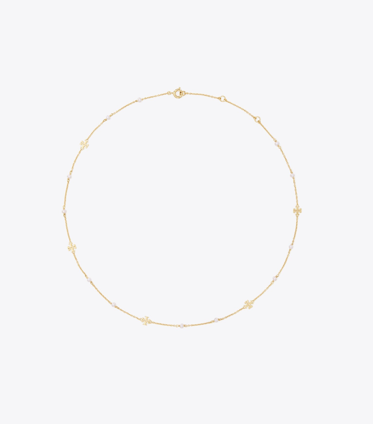 Kira Pearl Delicate Necklace: Women's Designer Necklaces | Tory Burch | Tory Burch (US)