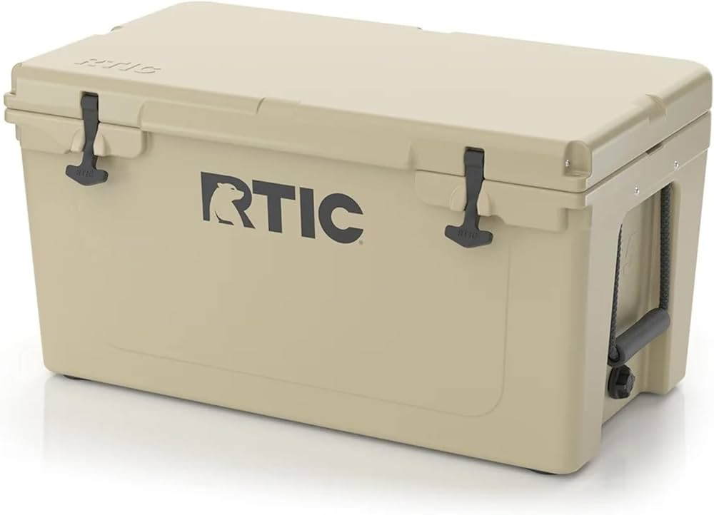 RTIC 65 QT Ultra-Tough Cooler Hard Insulated Portable Ice Chest Box for Beach, Drink, Beverage, C... | Amazon (US)