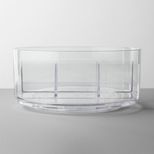 Bathroom Plastic Spinning Turntable Beauty Organizer Clear - Made By Design™ | Target