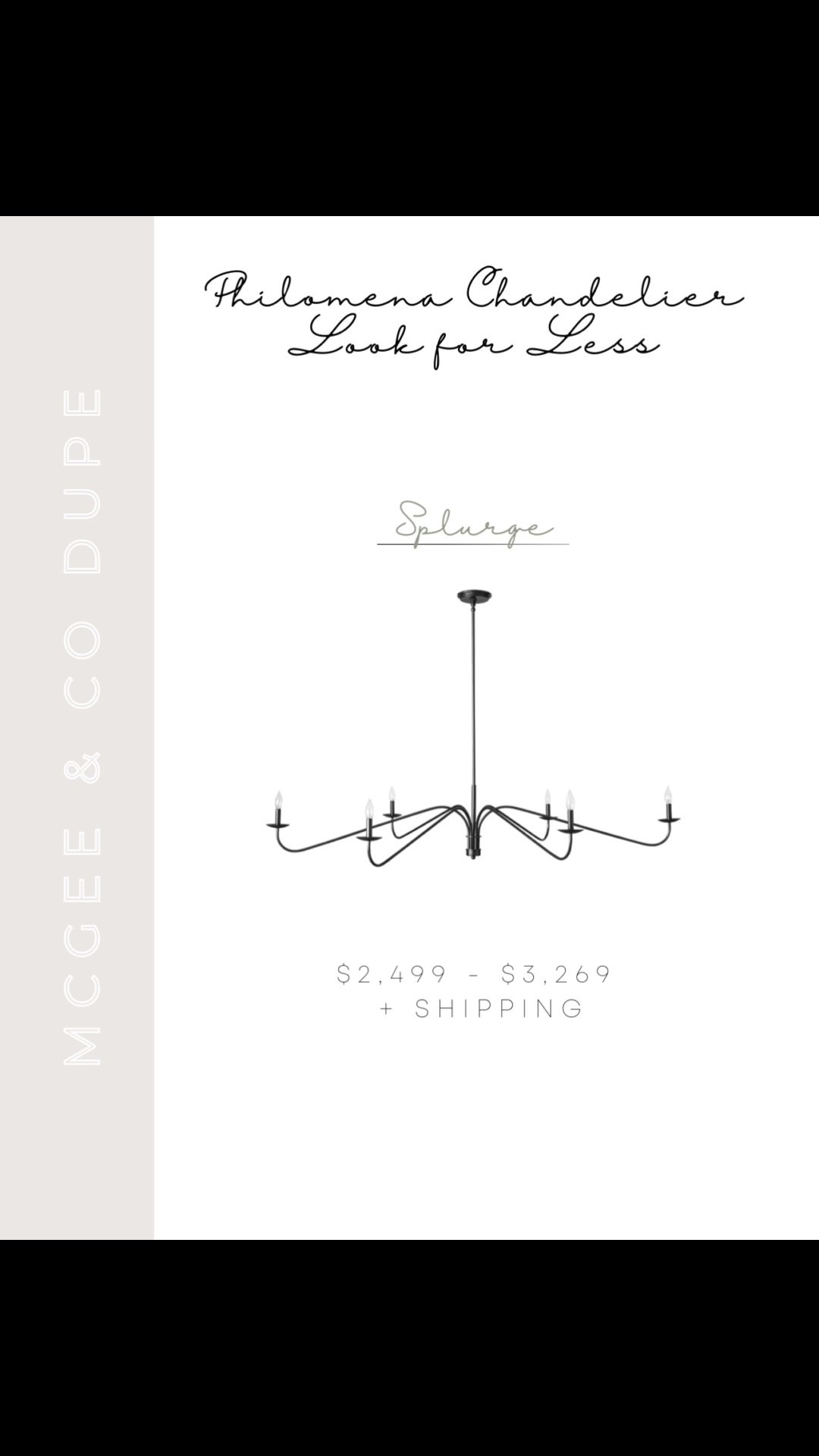 McGee and Co Philomena Chandelier dupe! 

McGee and Co look for less, McGee and Co inspired, McGee and Co look alike, McGee and Co Philomena Chandelier Look for Less, affordable chandelier, Joss & Main Zoyla Chandelier, oversized chandelier, living room chandelier, large entryway chandelier, oversized living room lighting, oversized chandelier in living room, large chandelier, oversized foyer chandelier 



#LTKSaleAlert #LTKHome