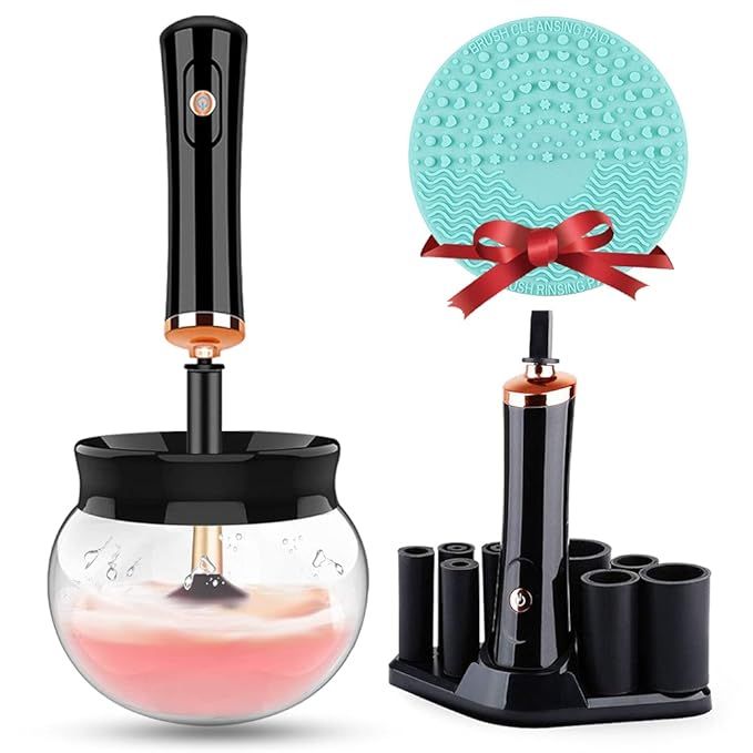 Premium Makeup Brush Cleaner and Dryer Machine Hangsun Electric Cosmetic Make Up Brushes Set Clea... | Amazon (US)