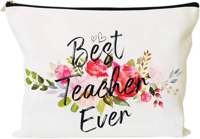 Teacher Appreciation Gifts Teacher Gifts Best Teacher Ever Teacher Gifts for Women Teacher Makeup... | Amazon (US)