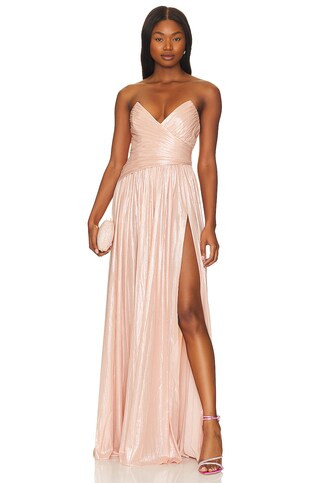 retrofete Waldorf Dress in Dusty Pink from Revolve.com | Revolve Clothing (Global)