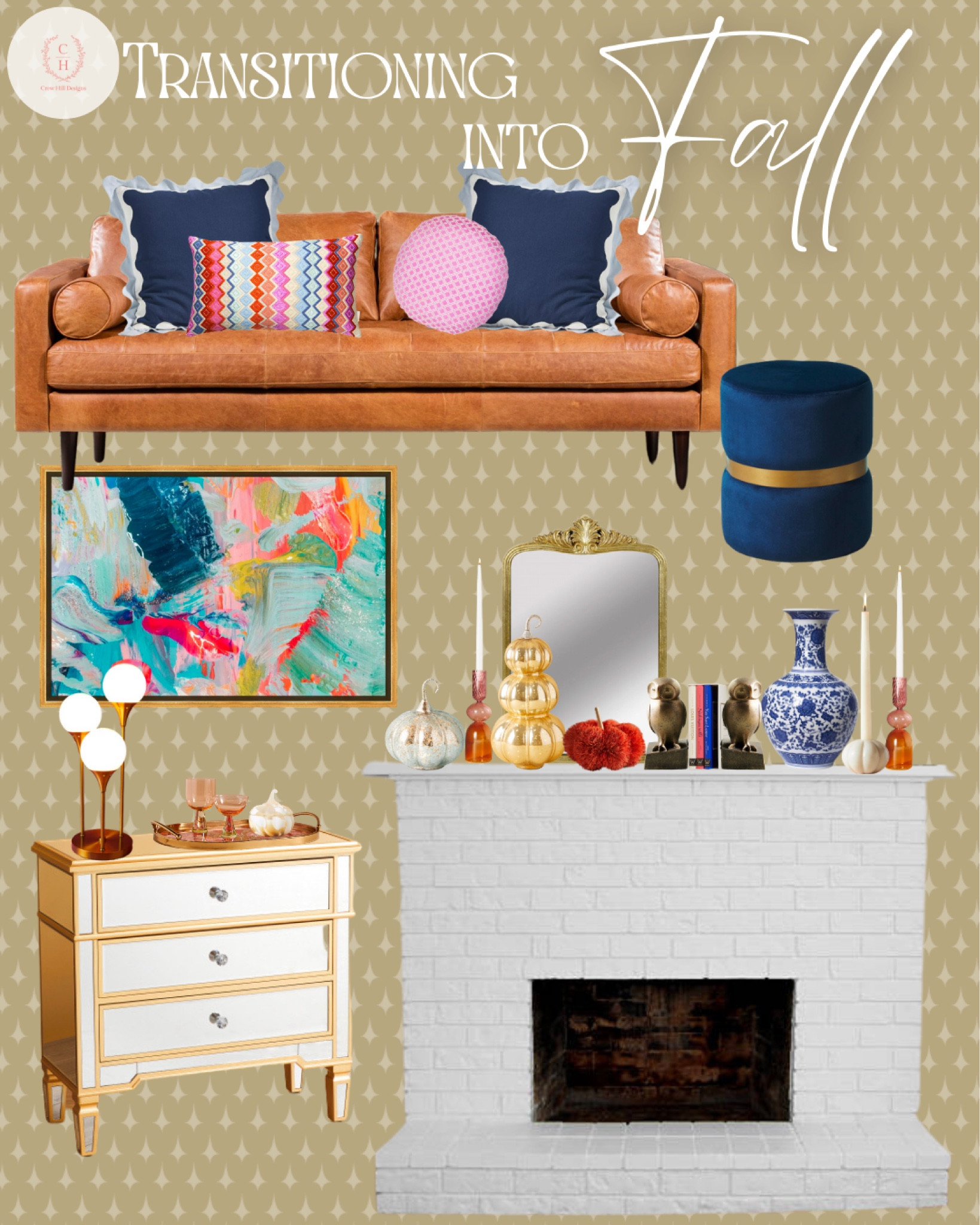 As fall is coming up on us quick, it’s about time to transition your living space! This doesn’t require a lot of time or money! A mantle is a great place to incorporate fall decor while maintaining a colorful space! Shop the look!

#LTKFind #LTKSeasonal #LTKstyletip