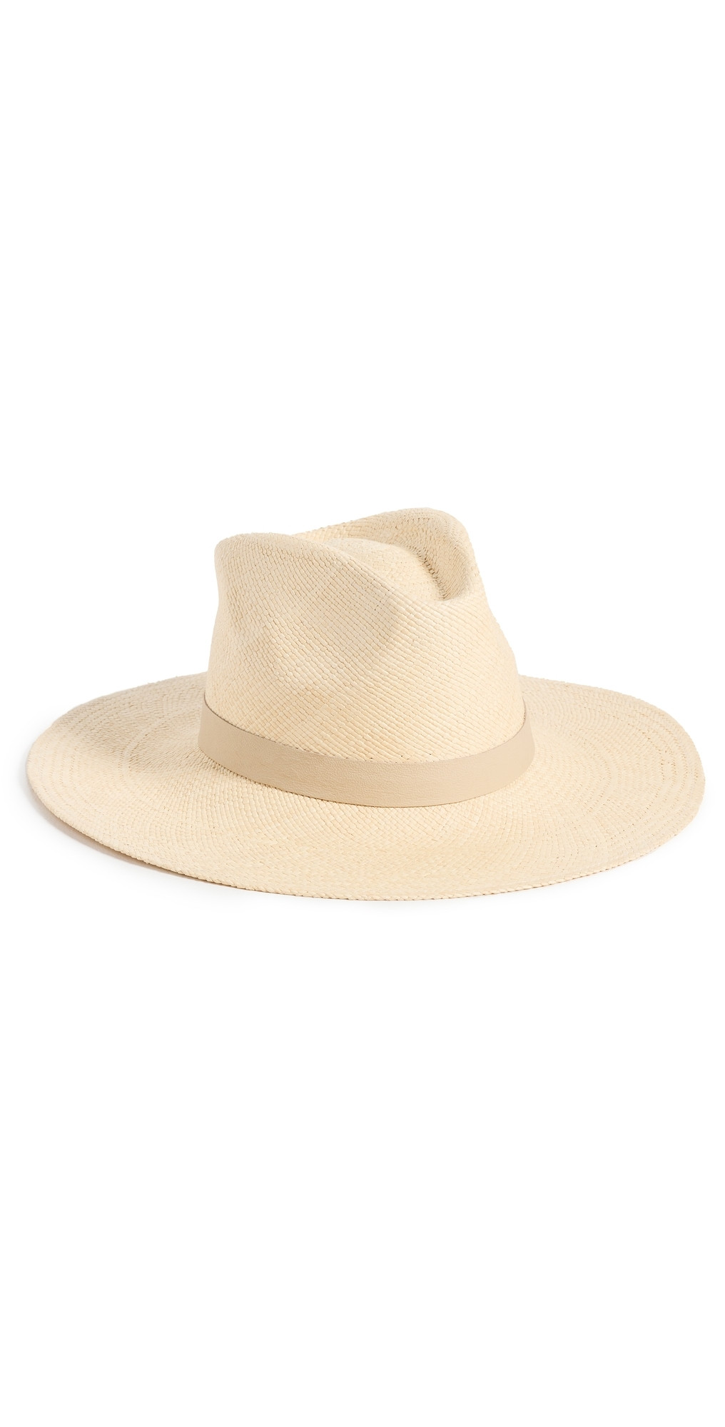 Brixton Harper Panama Straw Hat Catalina Sand M | Shopbop