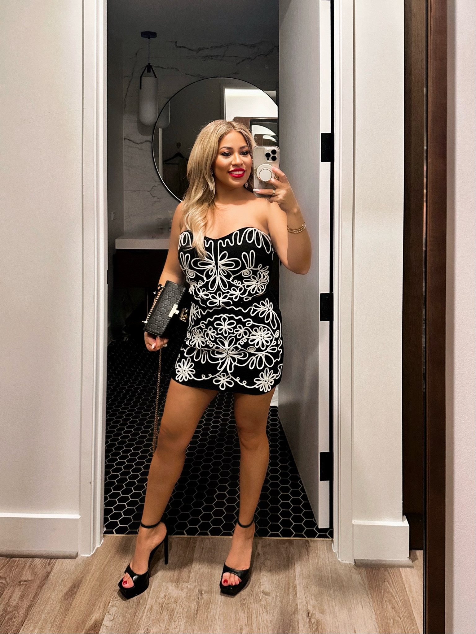 The cutest Black & white Embroidered skirt set perfect for a party! 🎬 

#partyoutfit #goingoutfit #blackandwhiteset #embroidery #miniskirt #tubetop #matchingset #ootd #girlsnight 

#LTKVideo #LTKFindsUnder50 #LTKParties