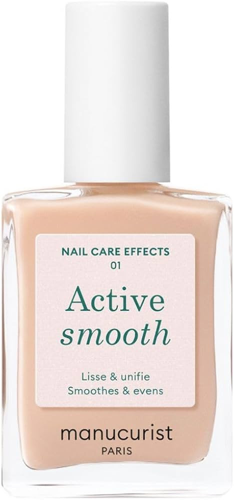 Manucurist Active Smooth 01 Nail Concealer Polish & Care - 2 in 1 Nude Nail Polish : Nail Strengt... | Amazon (US)
