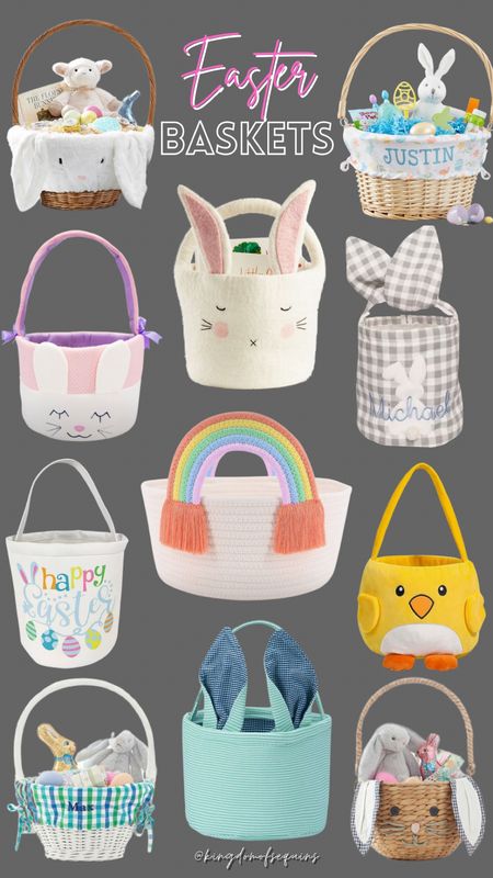 Easter Baskets! 

#LTKkids #LTKfamily #LTKSeasonal