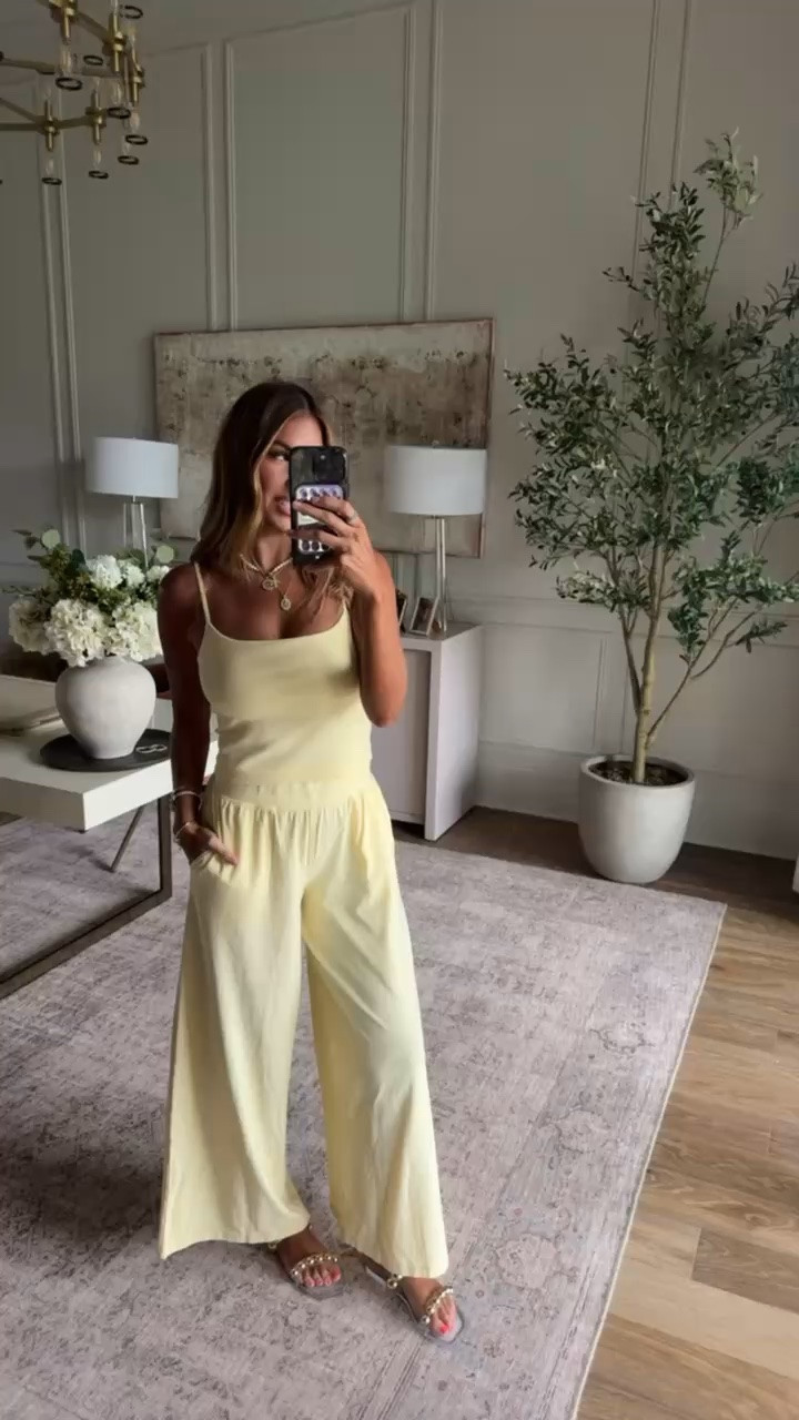 wearing a small 💛