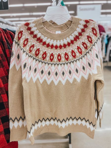 Fair isle sweater 
Holiday sweater 
Walmart finds
Walmart Christmas sweater 
Holiday sweater 




#LTKHoliday #LTKsalealert #LTKunder50