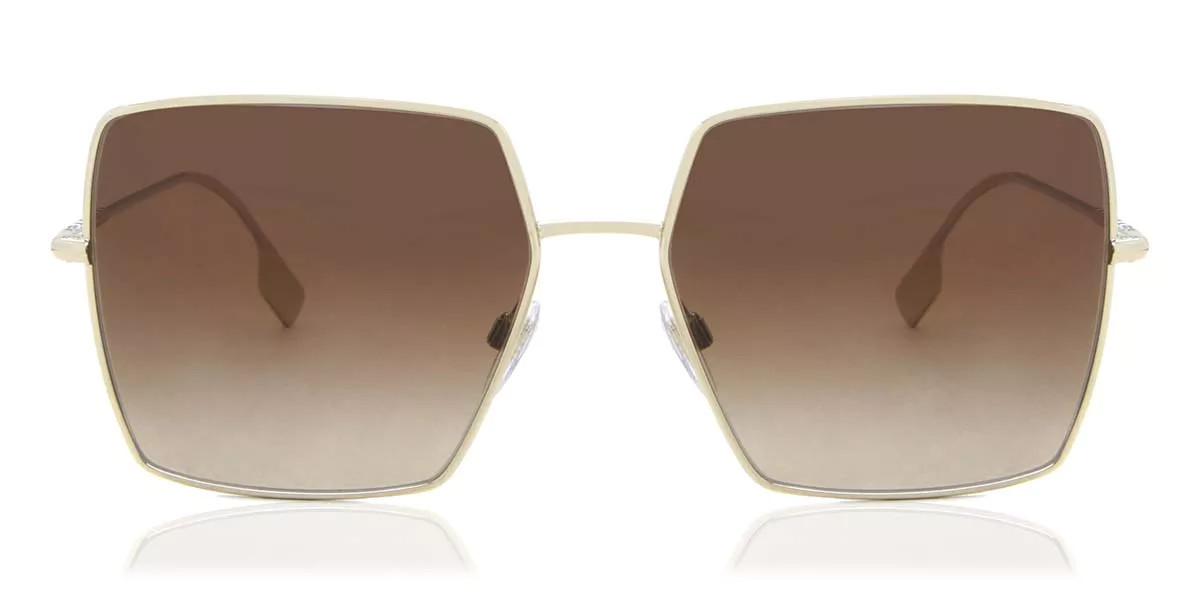 Burberry BE3133 DAPHNE 110913 Women’s Sunglasses Gold Size 58 | SmartBuyGlasses Global