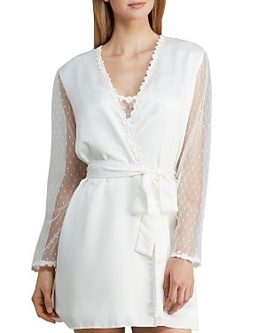 Flora Nikrooz Showstopper Charmeuse Cover-Up Robe | Bloomingdale's (US)