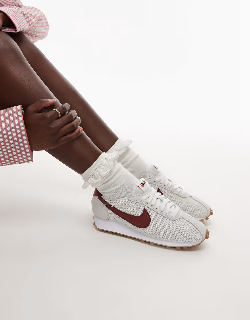 Nike LD-1000 sneakers in white and brown | ASOS (Global)