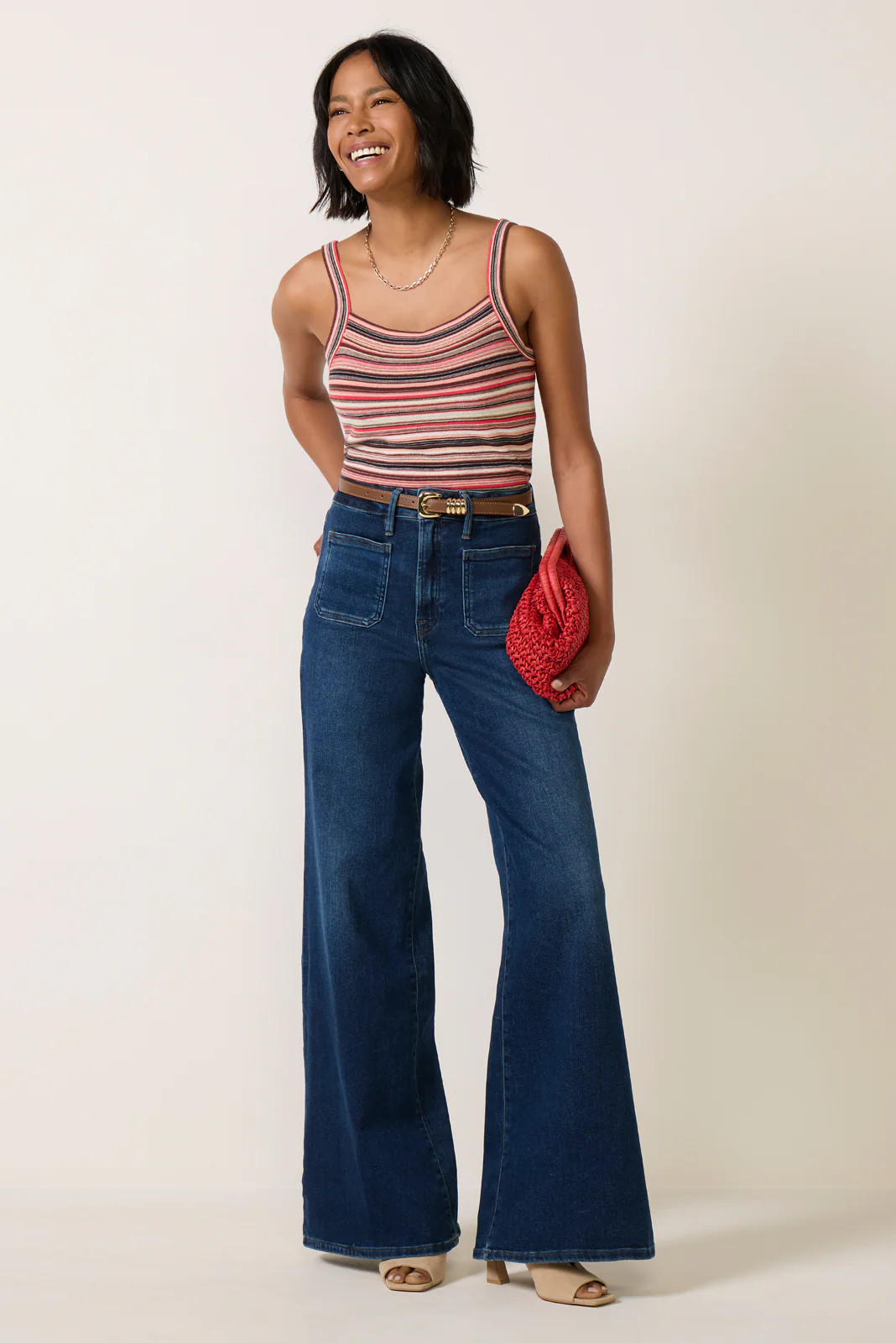 Good Waist Palazzo Jean | Evereve