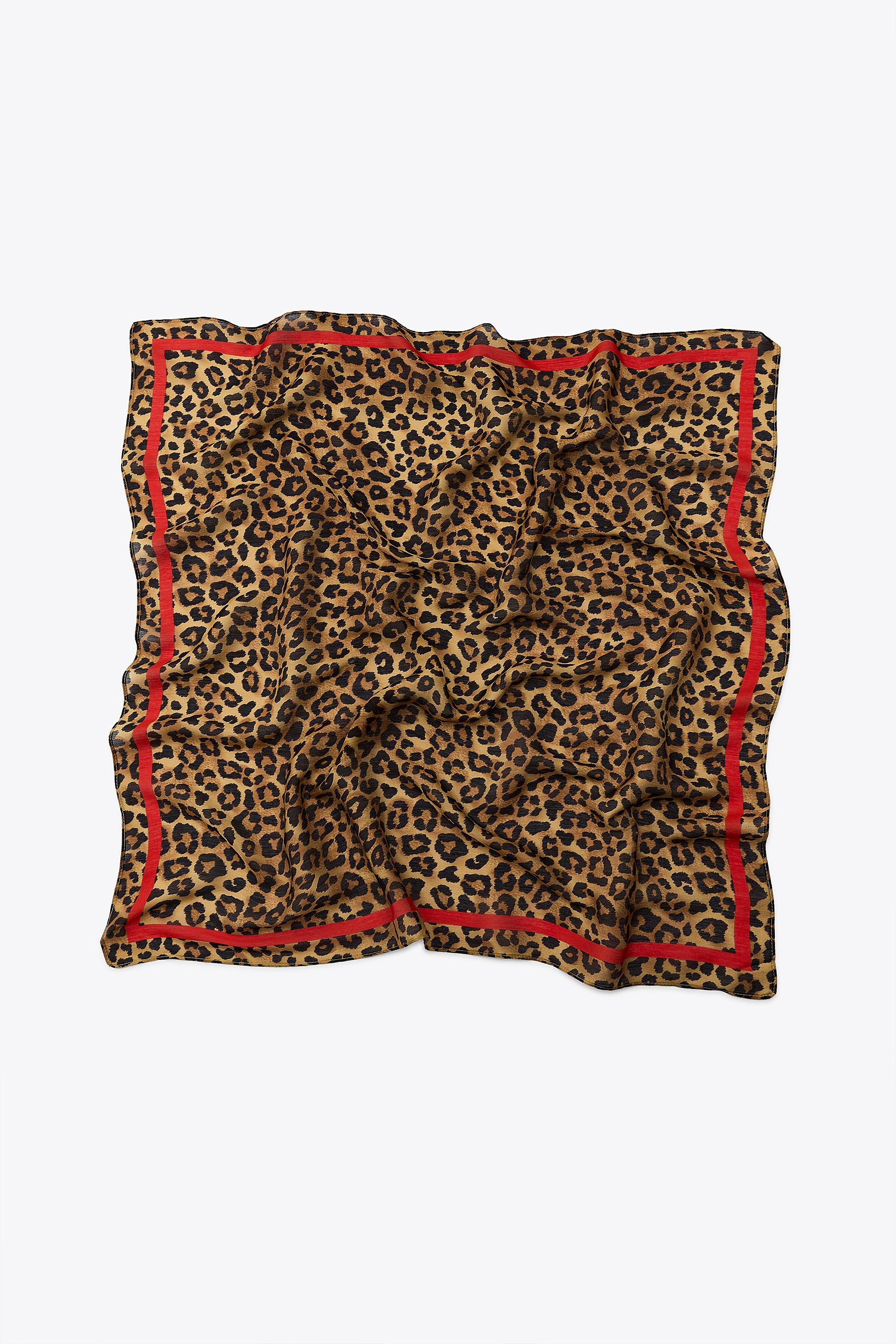 ANIMAL PRINT MODAL SCARF | Zara US