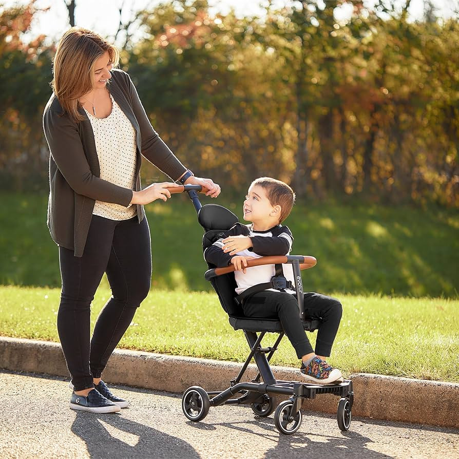 Evolur Cruise Rider Stroller with Canopy, Lightweight Umbrella Stroller with Compact Fold, Easy t... | Amazon (US)