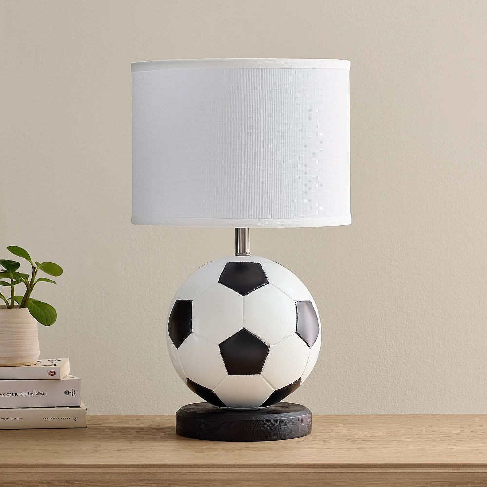 Soccer Table Lamp with USB (20") | Pottery Barn Teen