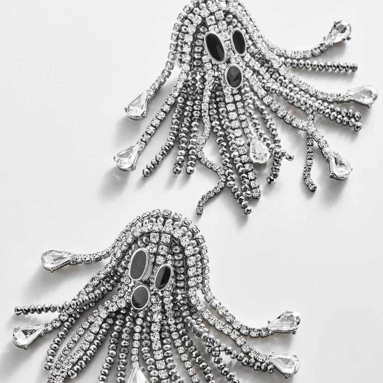 Fright Night Ghost Earrings | BaubleBar