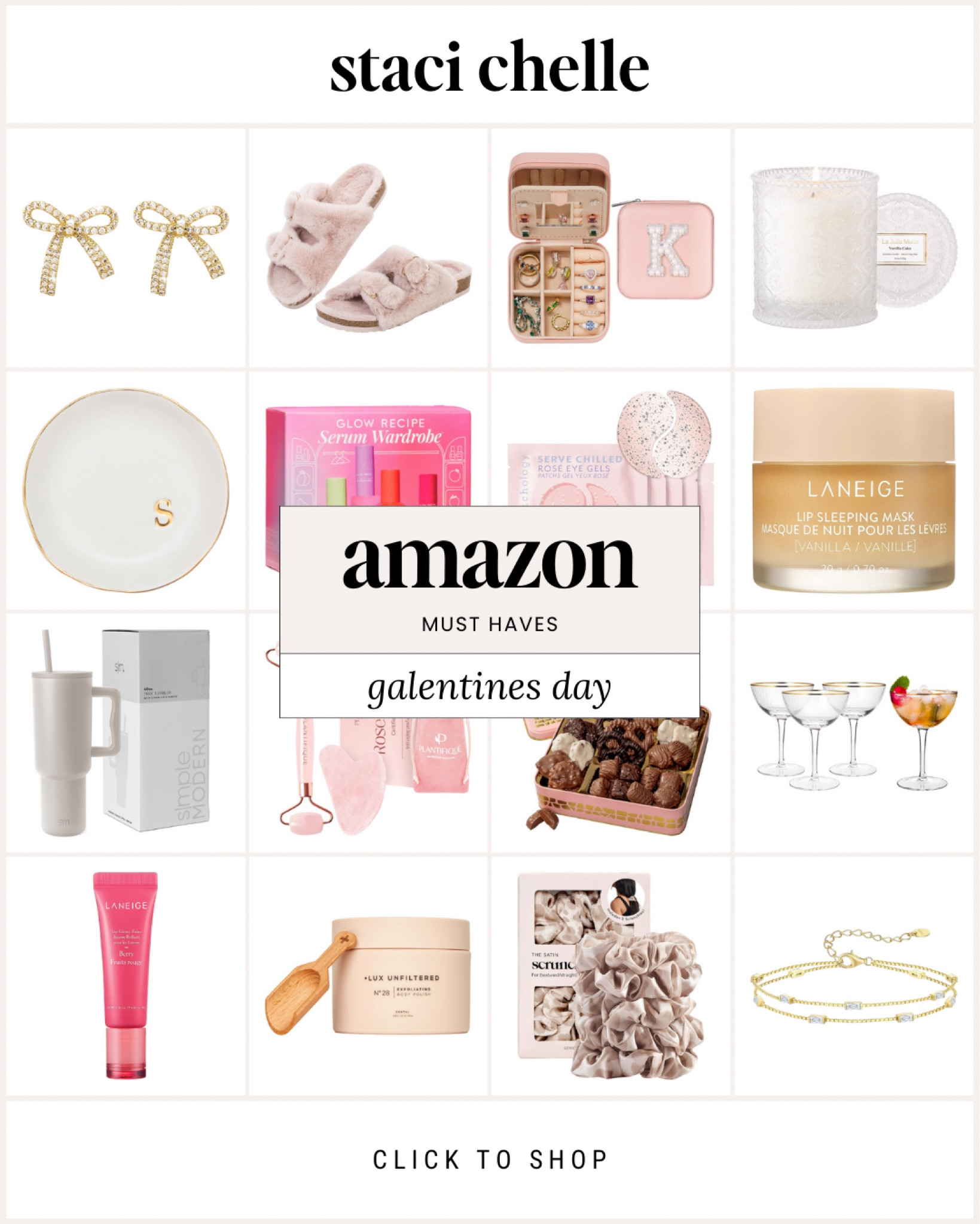 Galantine’s Day is approaching, and it's time to celebrate those amazing gals in your life! I've rounded up a bunch of kickass Galentine's gifts to make this Galentine's Day one for the books. Because who run the world? Girls!

#LTKbeauty #LTKGiftGuide #LTKSeasonal