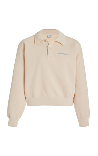 Oversized Cotton Polo Sweatshirt | Moda Operandi (Global)
