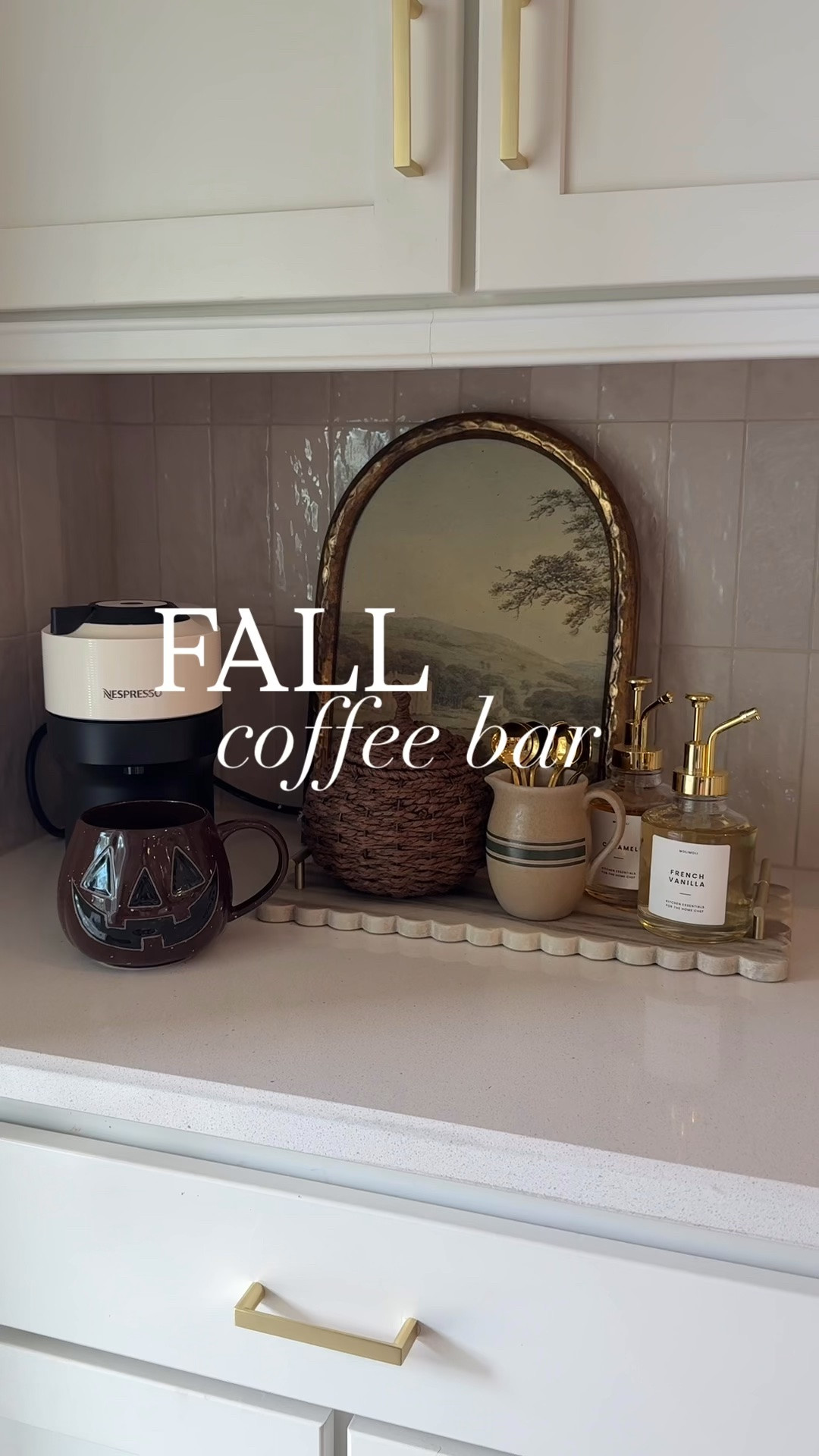 Fall coffee bar ☕️🤎

#LTKHome #LTKSeasonal