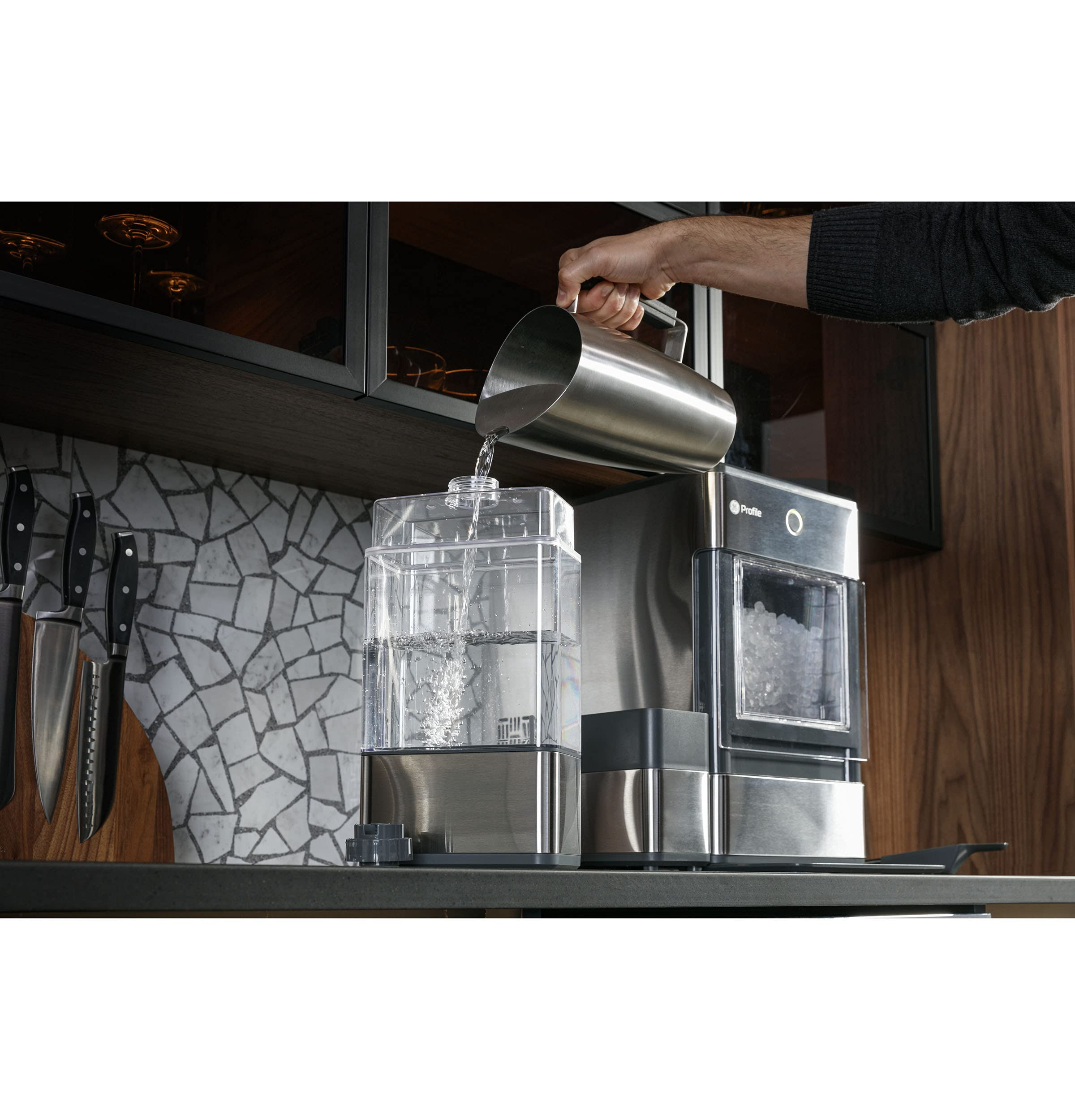 GE Profile Opal | Countertop Nugget Ice Maker with Side Tank | Portable Ice Machine Makes up to 2... | Amazon (US)