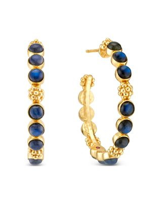Berry Blue Labradorite Medium Hoop Earrings | Bloomingdale's (US)