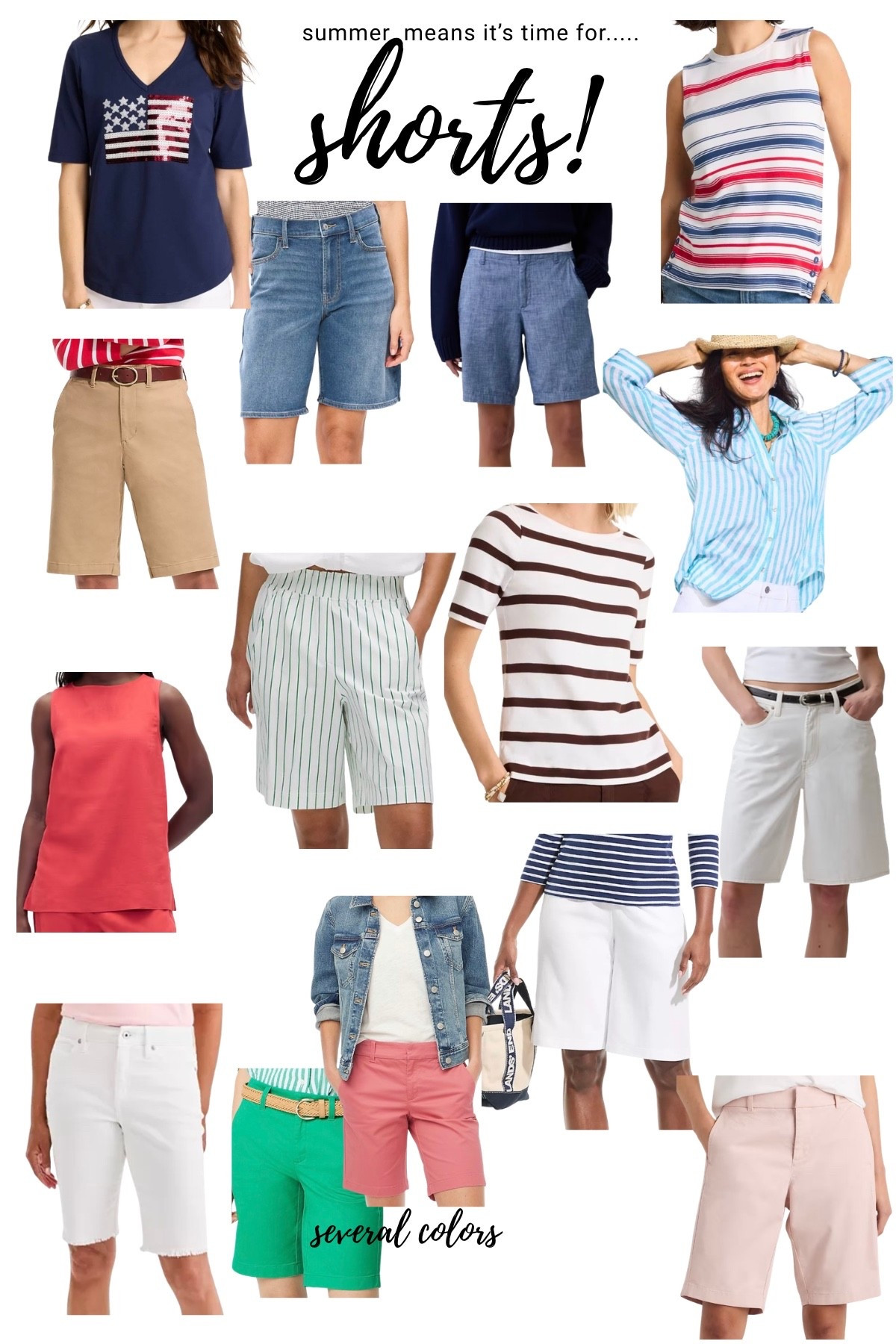 Summer shorts & tops! 
Fashion over 60

#LTKActive #LTKSeasonal