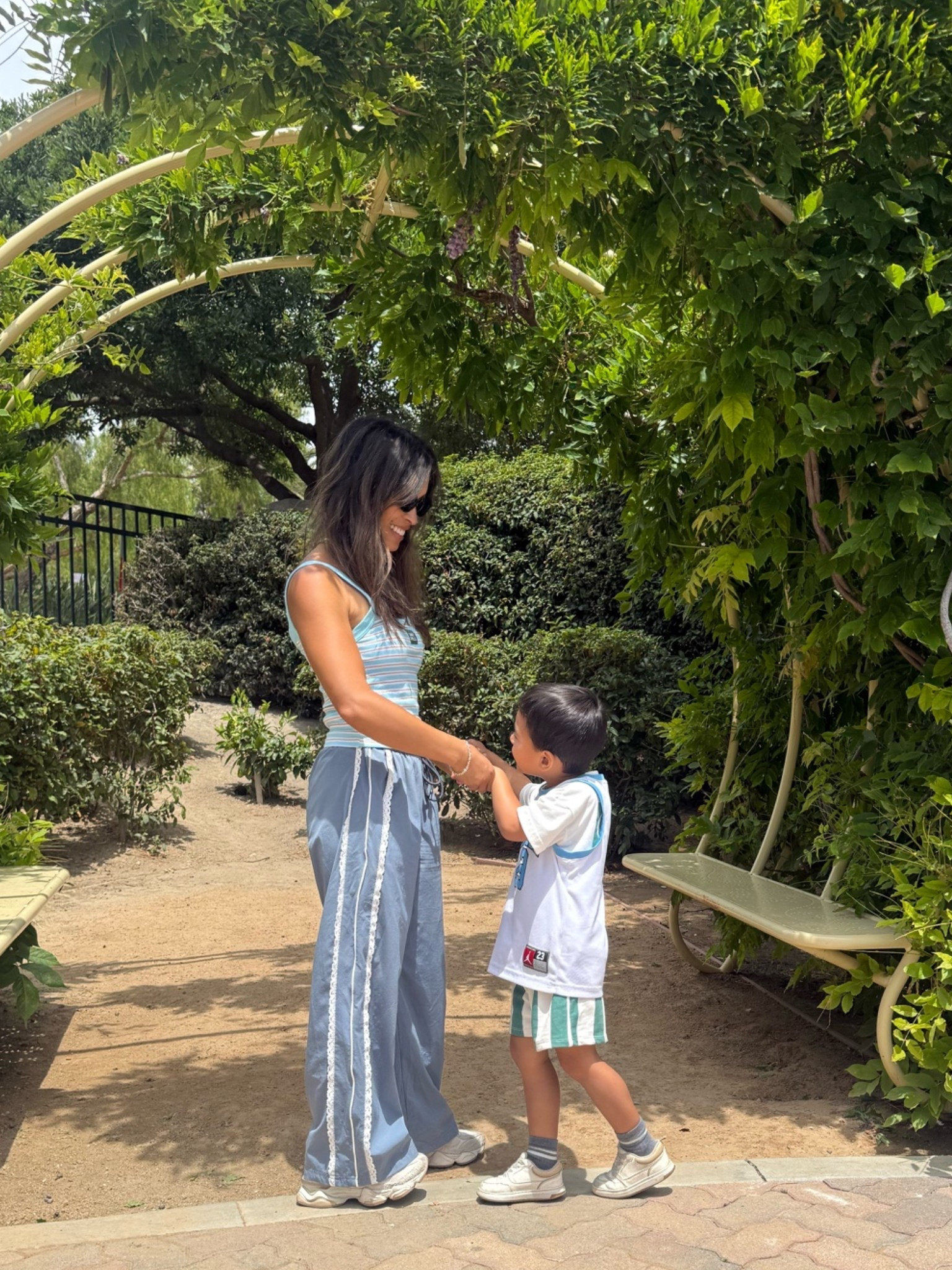 Ruffle track pants 🤩

#LTKdayinmylife #LTKmomlife #LTKfitnessgoals