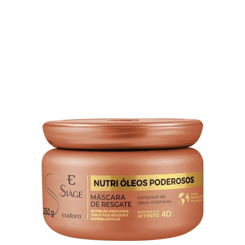 Eudora Siàge Nutri Óleos Poderosos
        
            
                 - Máscara Capilar 25... | Beleza Na Web (BR)