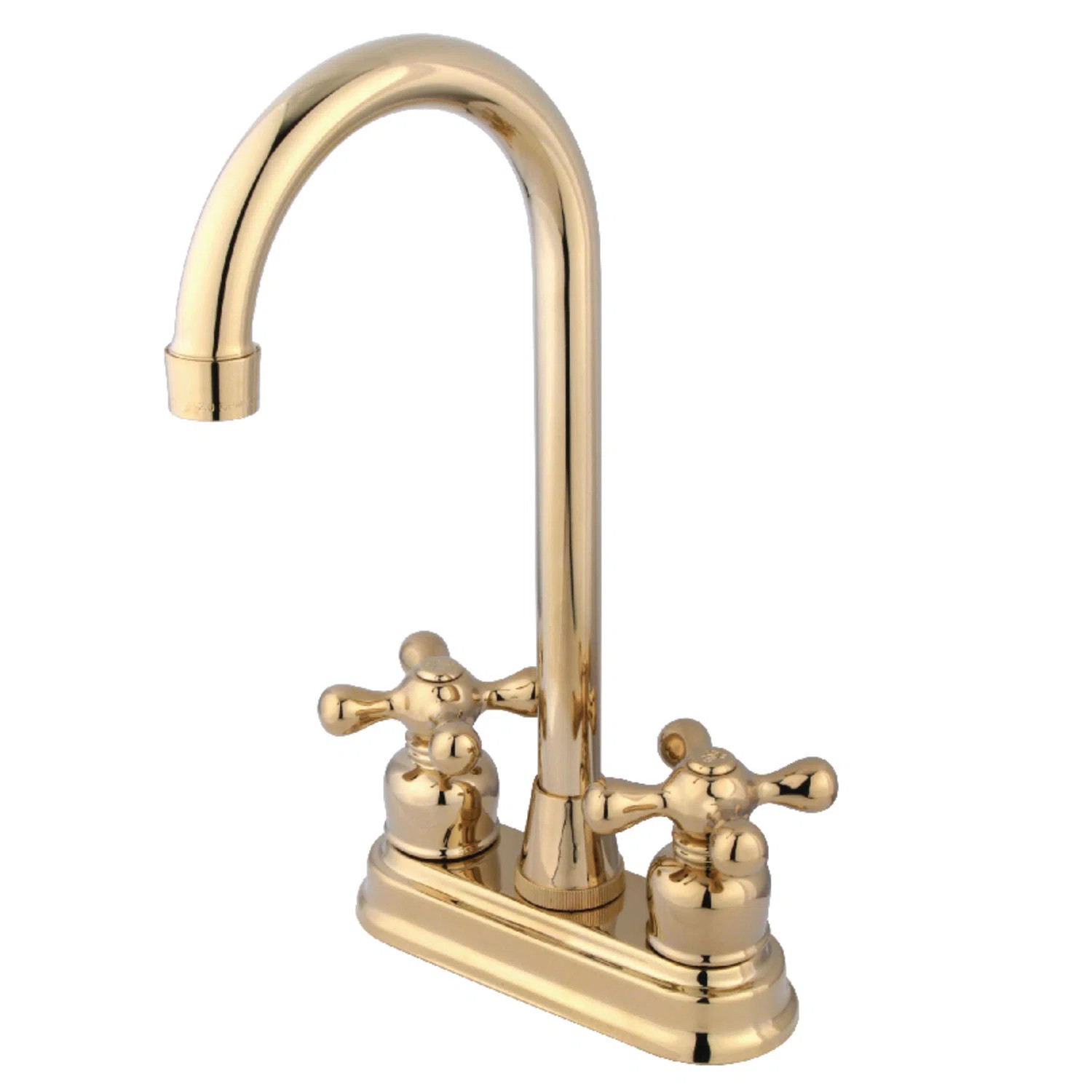Kingston Brass Two-Handle 2-Hole Deck Mount Bar Faucet KB492AX | Wayfair North America