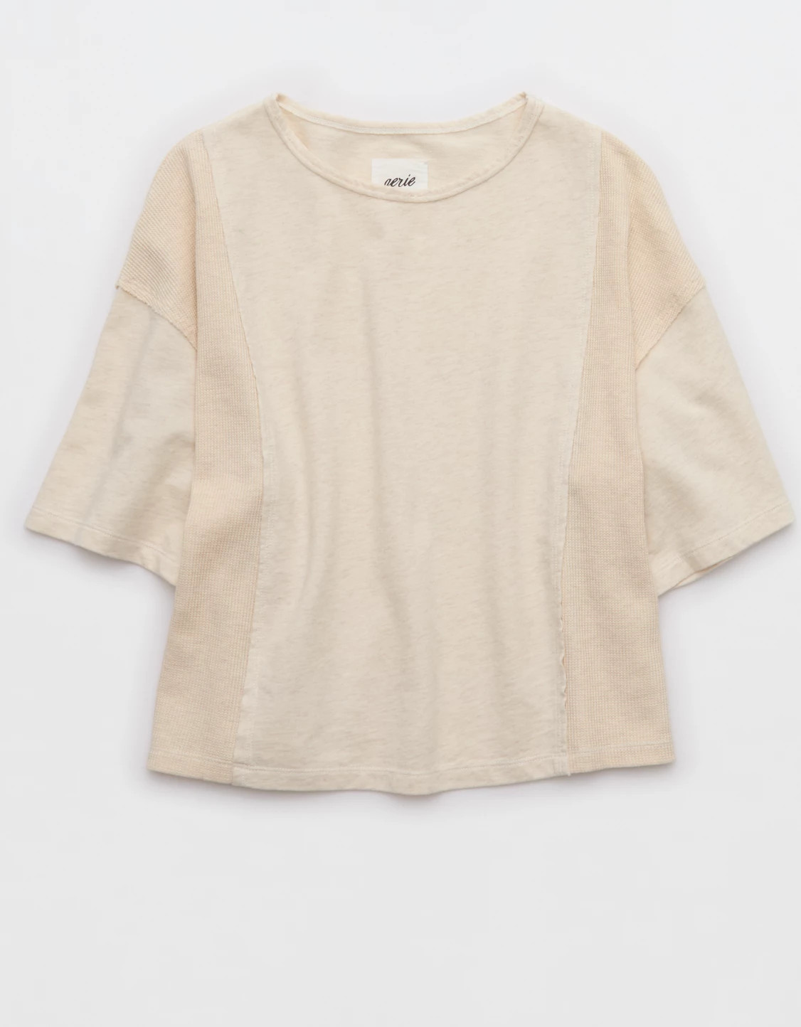Aerie Unwind Waffle T-Shirt | Aerie