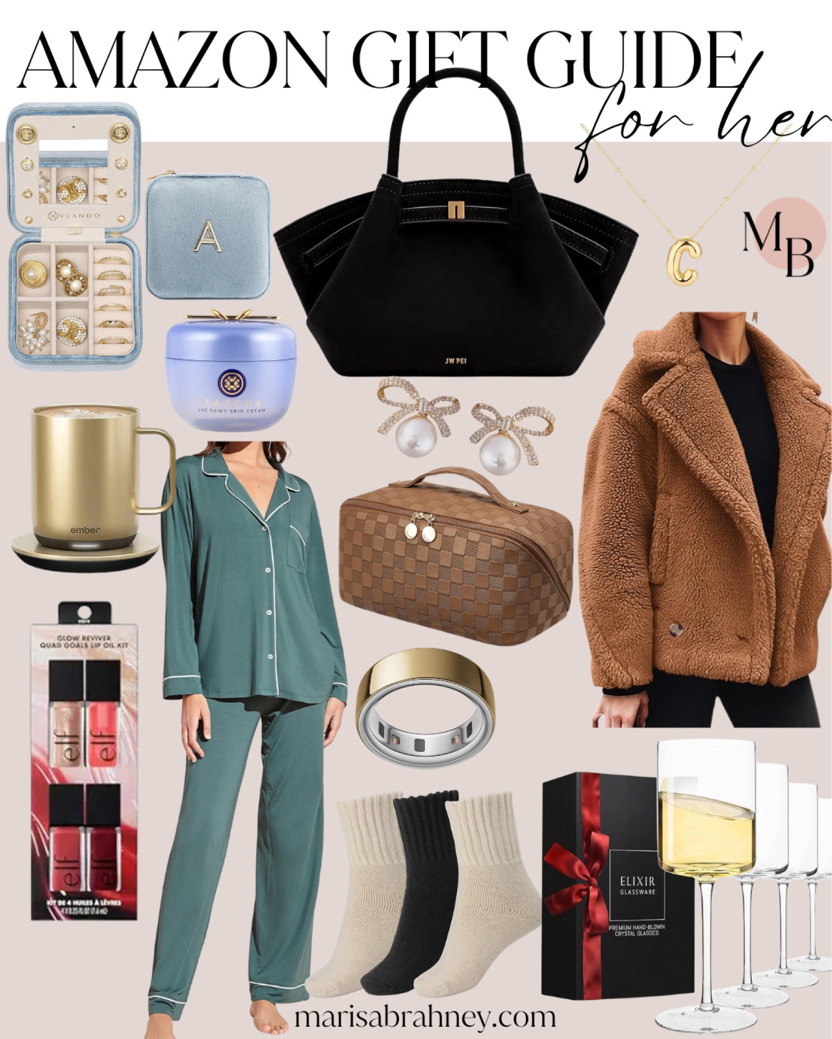 Amazon gift ideas for the lady on your list! From viral bags to trending beauty must-haves to cozy winter essentials- I included a little something for everyone.